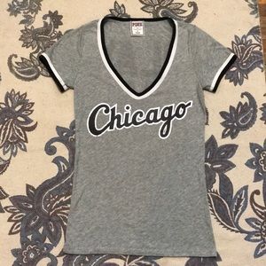 Pink Chicago Play Ball Tee